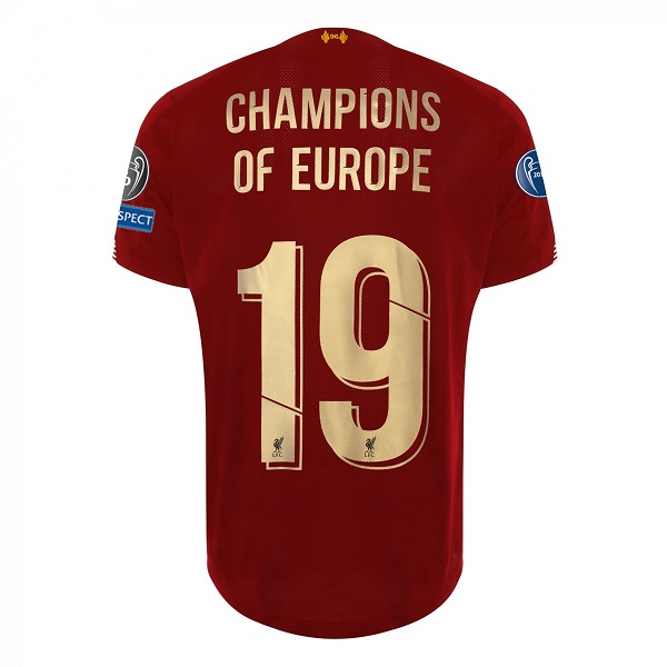 Liverpool LFC Mens Home European Shirt 
