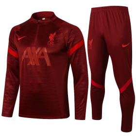 21/22 Liverpool Training Suit Scarlet