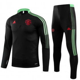 21/22 Manchester United Training Suit Black