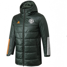 21/22 Manchester United Cotton-padded Clothes Green
