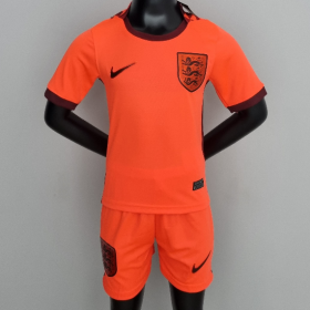 2022 Kid's  England Orange Jersey (Customizable)