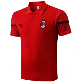 AC Milan 22/23 Polo Shirt Red
