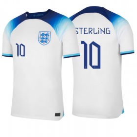 2022 World Cup England Home Jersey Sterling #10