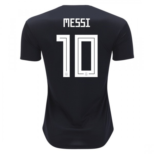 Argentina World-Cup #10 Messi Away Jersey 2018